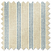 Emily Bond George Stripe, Indigo - Made to Measure Curtains